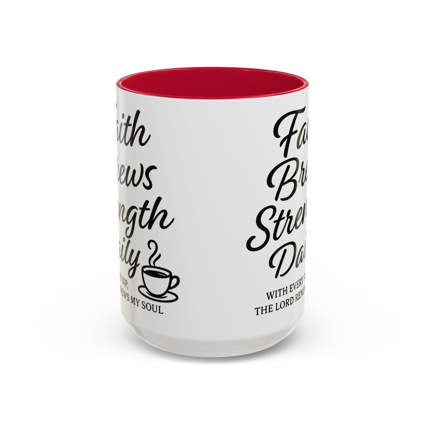 Faith-Inspiring Coffee Mug for Daily Motivation, Motivational Mug, Inspirational Drinkware, Gift for Coffee Lovers, Faith-Based Gift