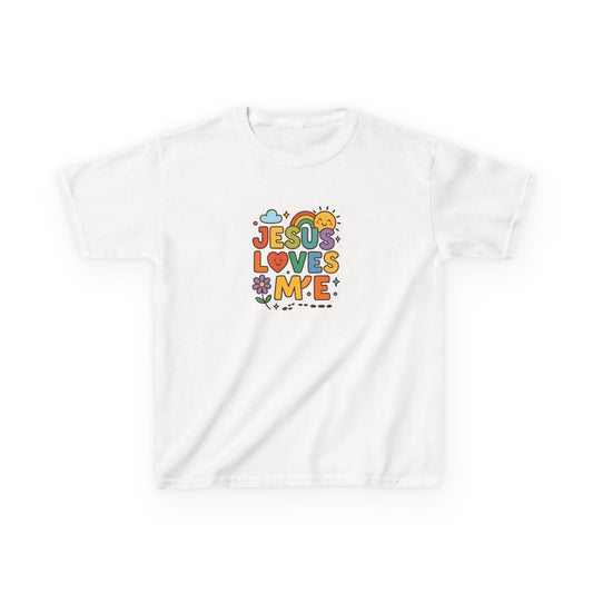 Jesus Loves Me ,Kids Heavy Cotton™ Tee