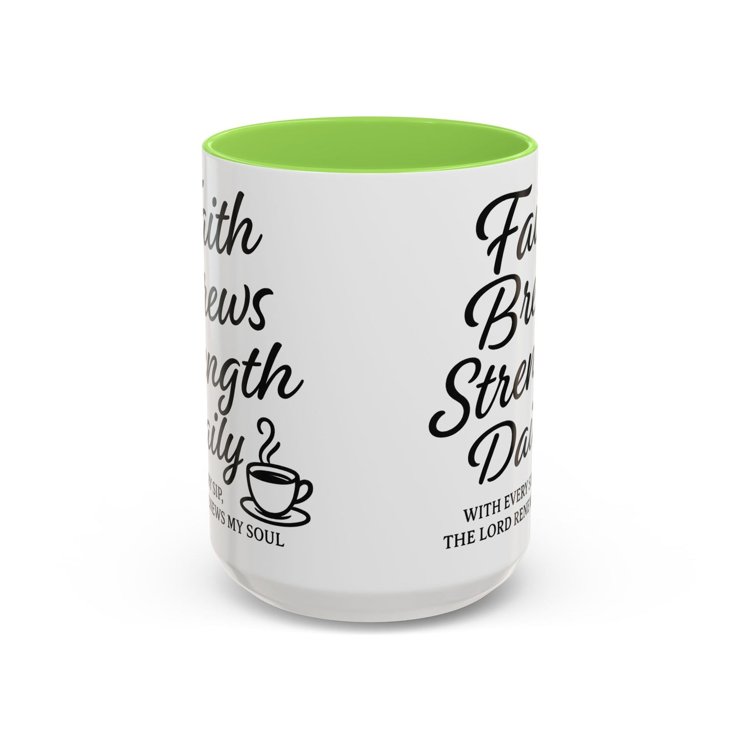 Faith-Inspiring Coffee Mug for Daily Motivation, Motivational Mug, Inspirational Drinkware, Gift for Coffee Lovers, Faith-Based Gift