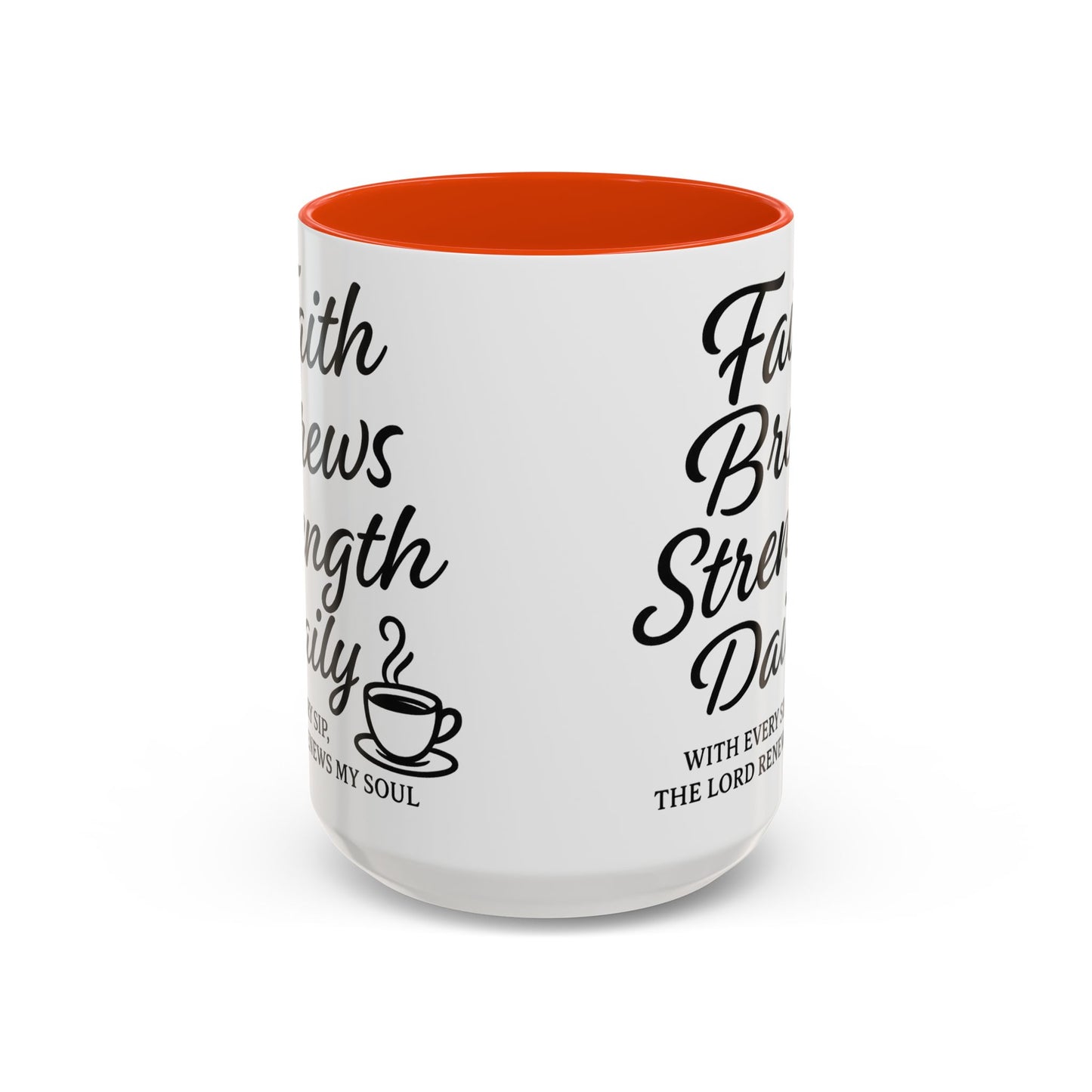 Faith-Inspiring Coffee Mug for Daily Motivation, Motivational Mug, Inspirational Drinkware, Gift for Coffee Lovers, Faith-Based Gift