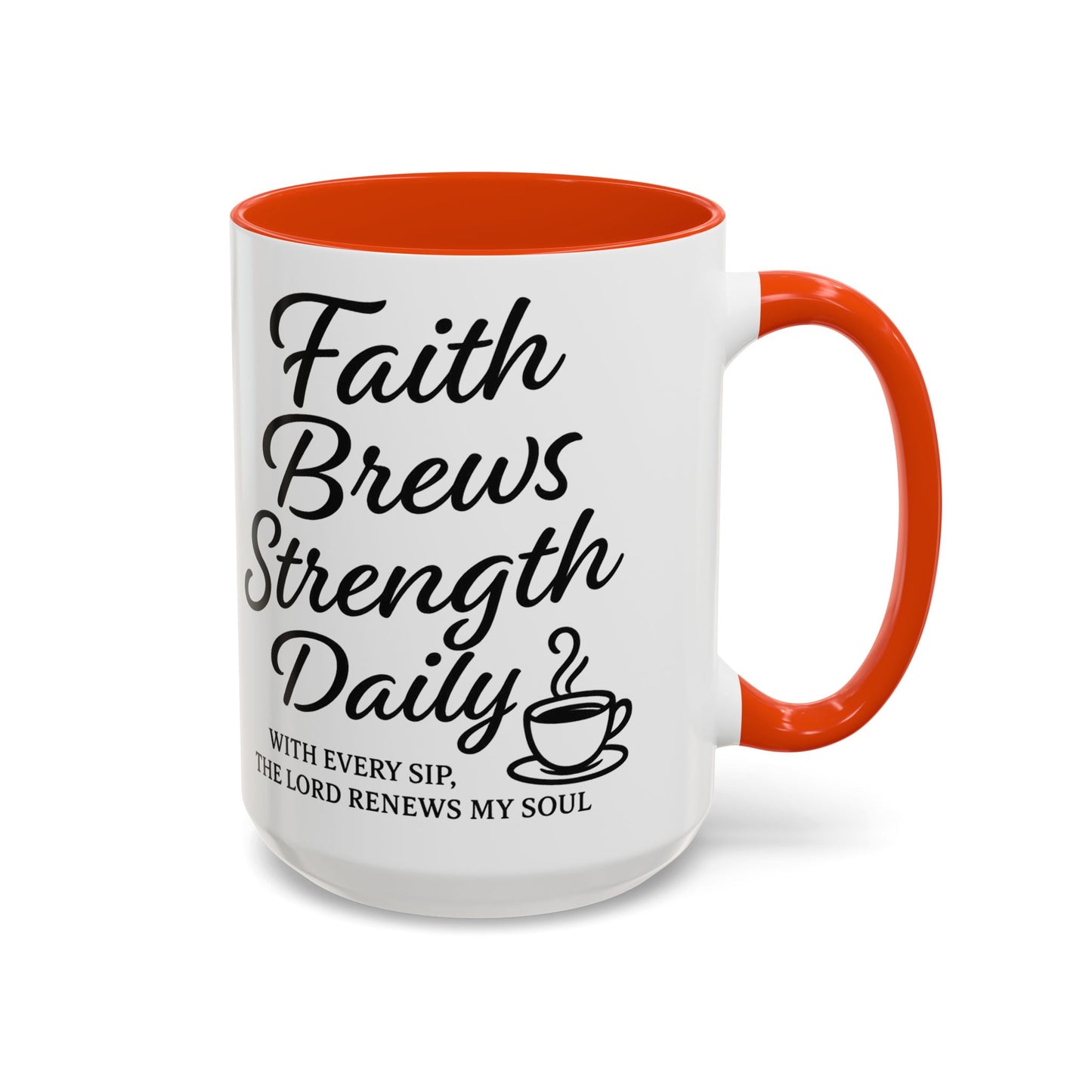 Faith-Inspiring Coffee Mug for Daily Motivation, Motivational Mug, Inspirational Drinkware, Gift for Coffee Lovers, Faith-Based Gift