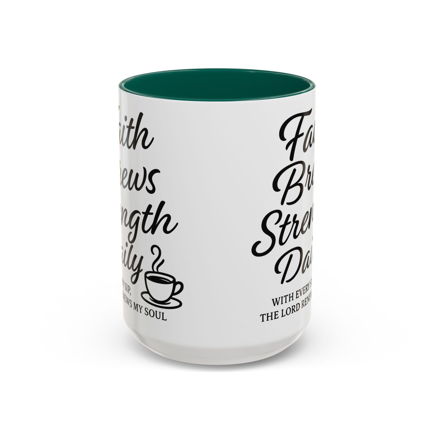 Faith-Inspiring Coffee Mug for Daily Motivation, Motivational Mug, Inspirational Drinkware, Gift for Coffee Lovers, Faith-Based Gift