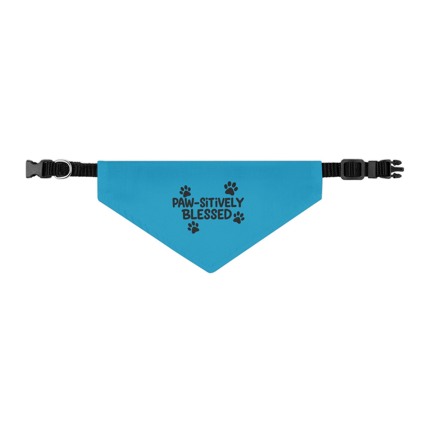 Paw-sitively Blessed Pet Bandana Collars, Dog Accessories, Pet Outfits, Cute Gifts for Pet Lovers, Unique Dog Bandana