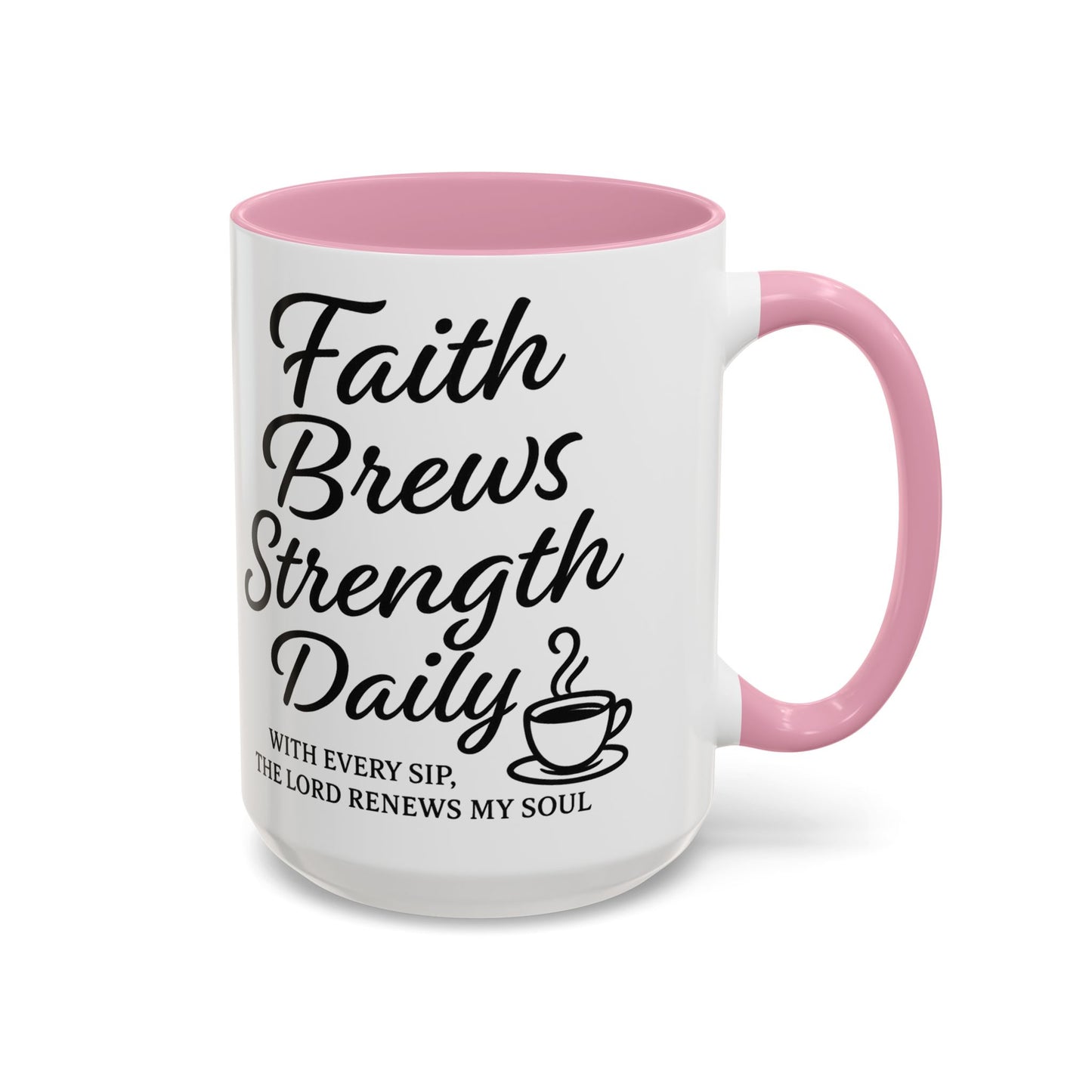 Faith-Inspiring Coffee Mug for Daily Motivation, Motivational Mug, Inspirational Drinkware, Gift for Coffee Lovers, Faith-Based Gift