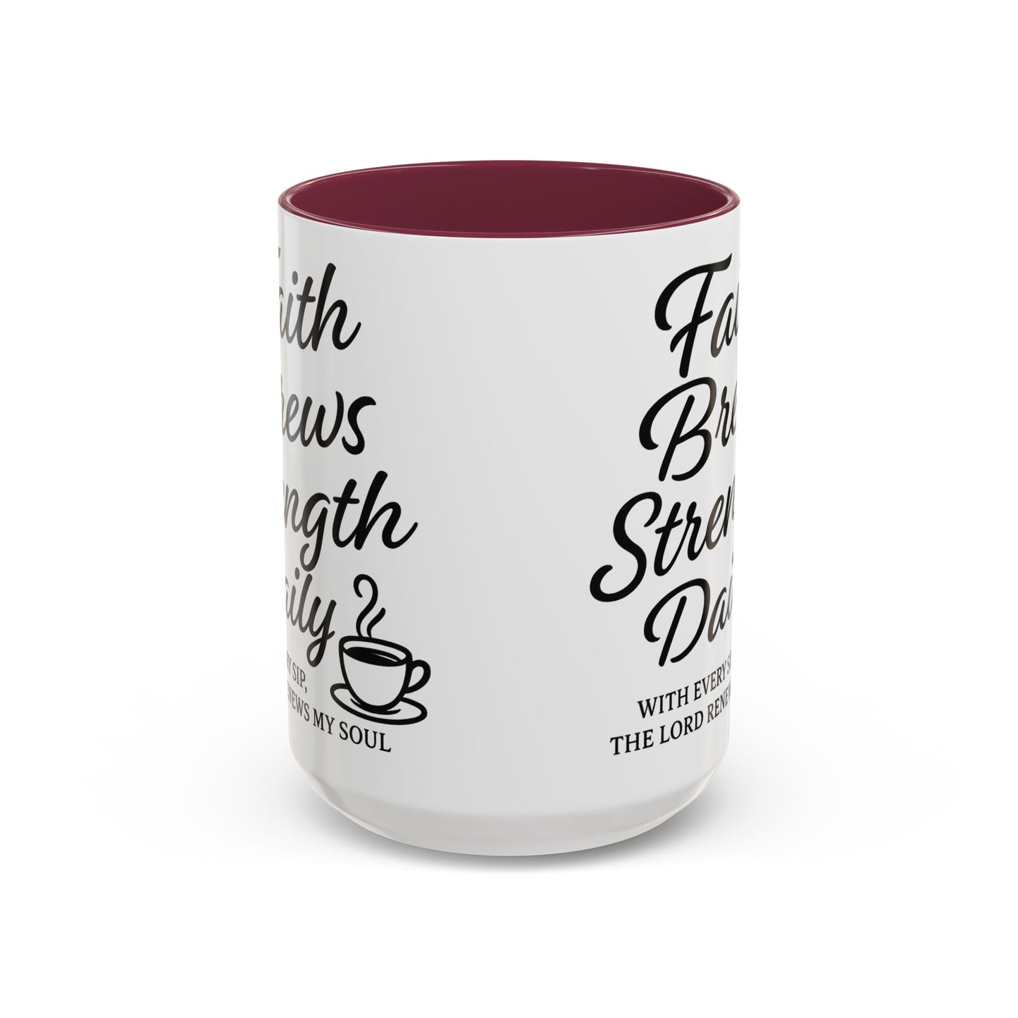 Faith-Inspiring Coffee Mug for Daily Motivation, Motivational Mug, Inspirational Drinkware, Gift for Coffee Lovers, Faith-Based Gift