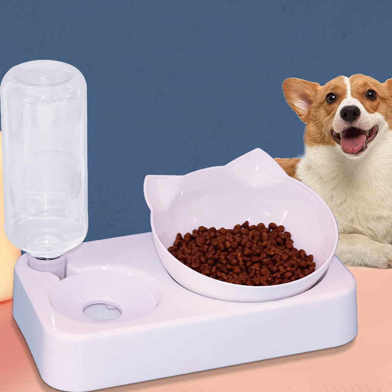 Anti Overturning Dog And Cat Food Bowls